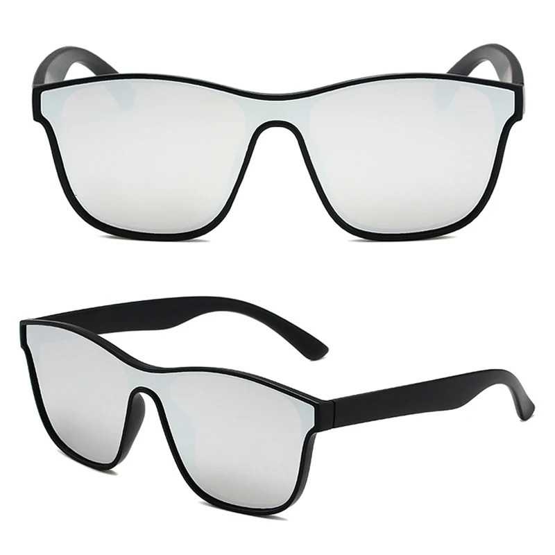 Square Polarized Sunglasses Men Women Fashion Square Male Sun Glasses Stylish One-piece Lens Driving Vacation Shades UV400 250320