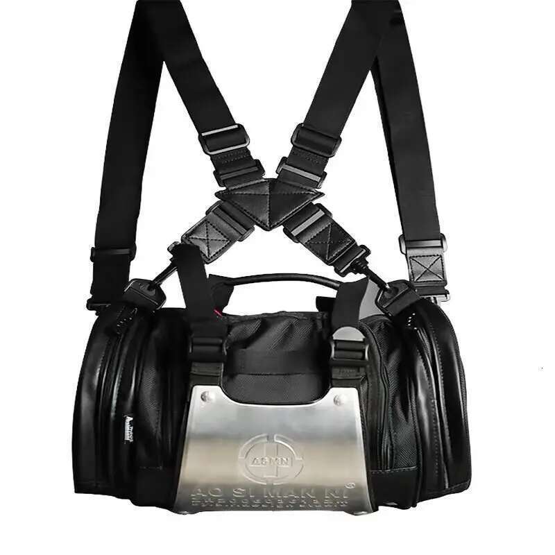 Electric bike riding charter locomotive motorcycle bag sports men and women's fashion backpack outdoor dynamic alumin