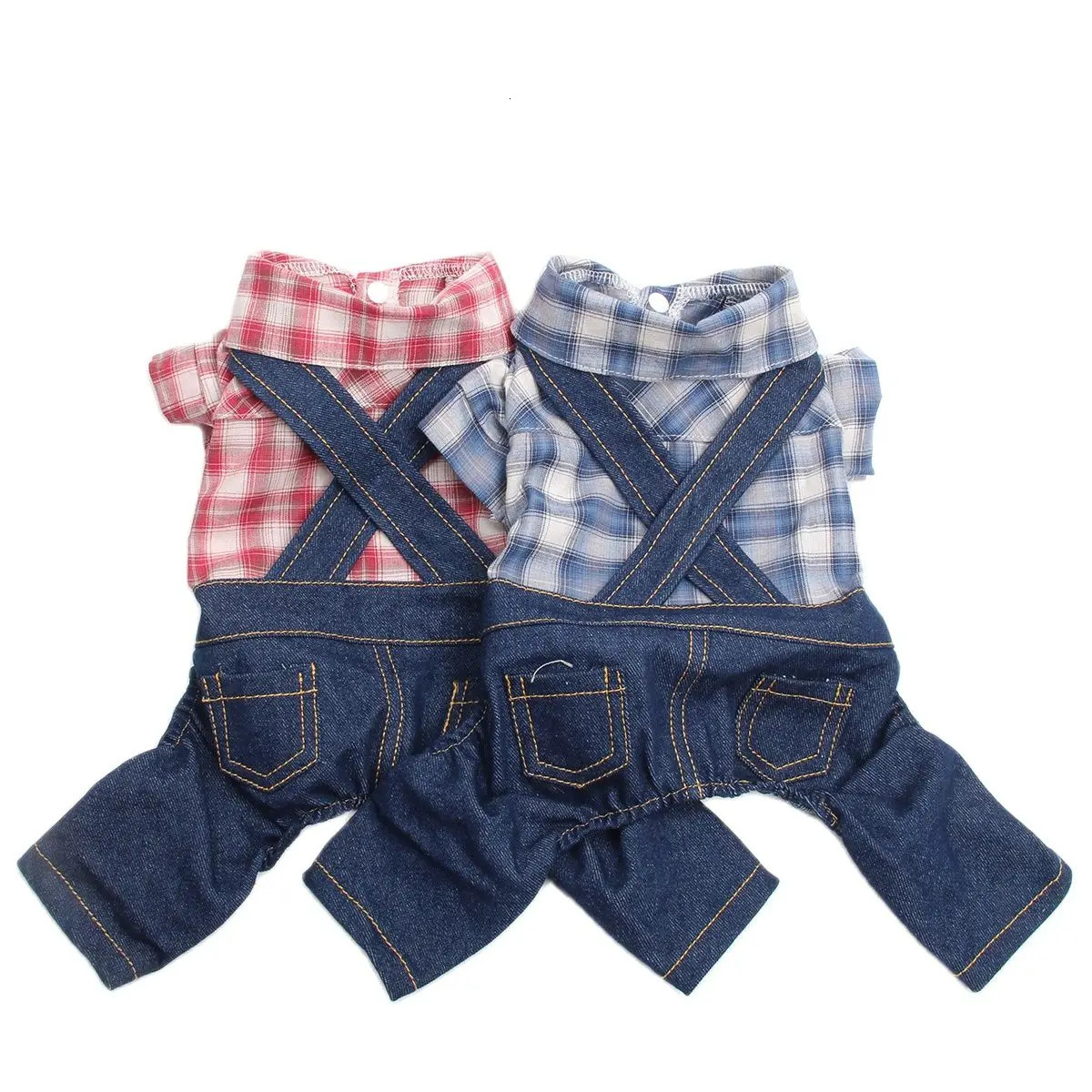 Boy dog cat jumpsuit solid color n pet shirt springsummer clothing 250318