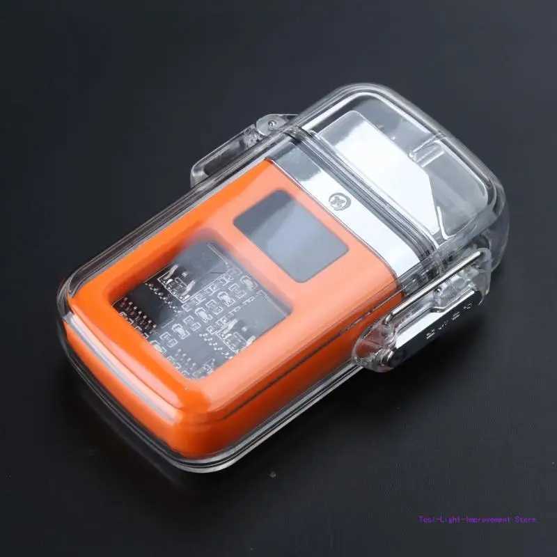 C63E Electric Dual Waterproof USB Rechargeable Lighters for Outdoor Traveling Camping Hiking PortableC250319