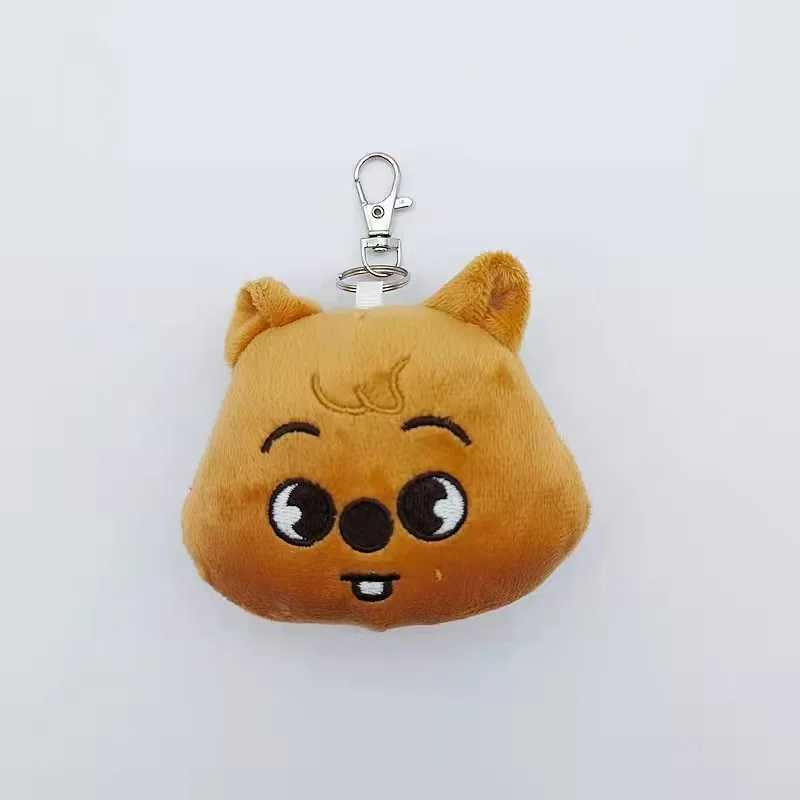 SKZOO Stray Childrens Plush Doll Kawaii jyp kz Fan Keychain Bag Pendant Car Pendant GiftXJ250319