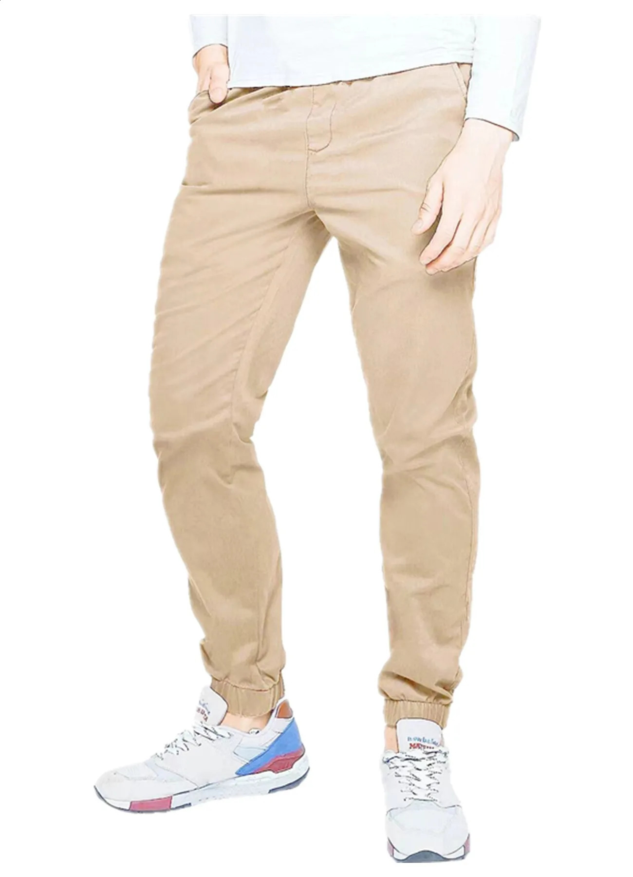 Mens multi pocket casual straight tube loose multicolor work pants sports and fitness outdoor 250319