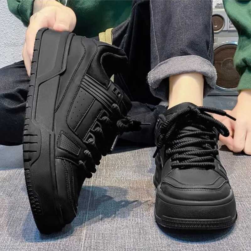Mens shoe fashion platform sports shoe trend mens skateboarding shoes new casual sports running shoes Tenis shoes Zapatillas Hbre Y250320