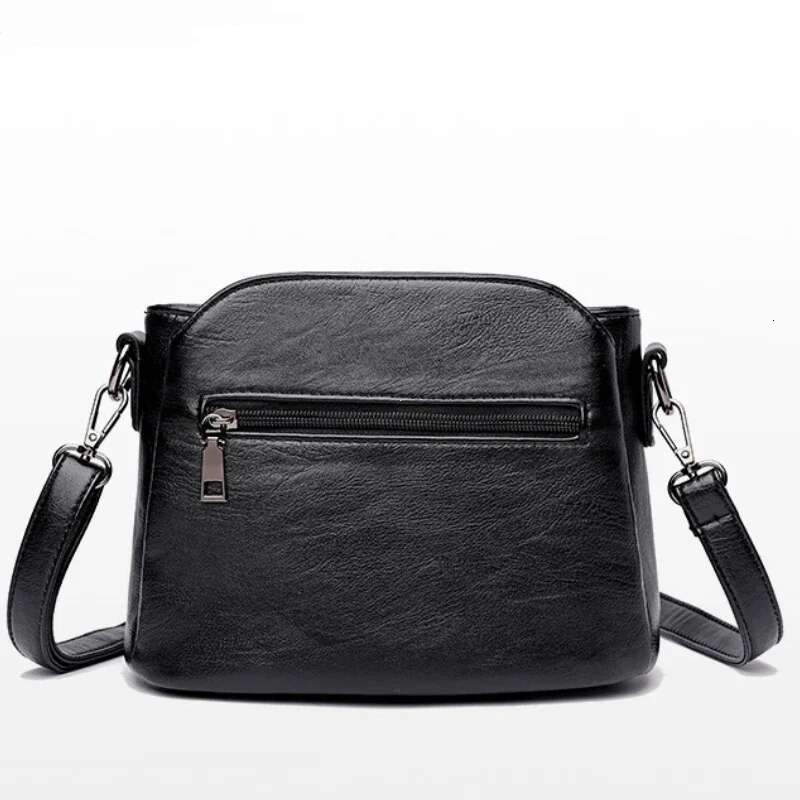 Women's Retro Design Crossbody Bag Trend Quality PU Leather Bucket Shoulder Bags Small Handbags For Women