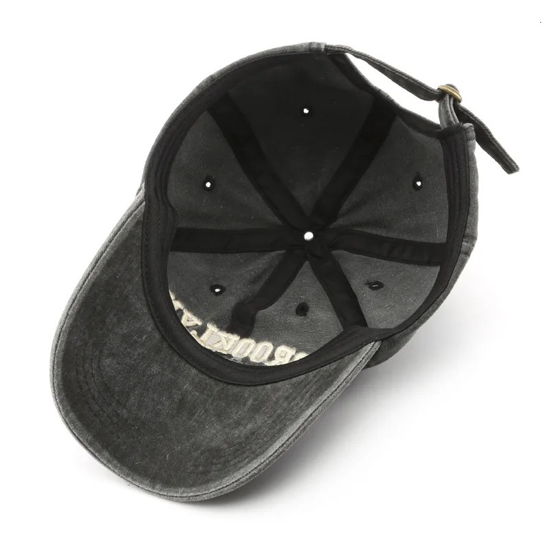 Brooklyn Embroidery Washed Spring Sun Men Baseball Hats Solid Caps For Women Autumn Outdoor Boy Girls Cap Fisherman Hat 250228