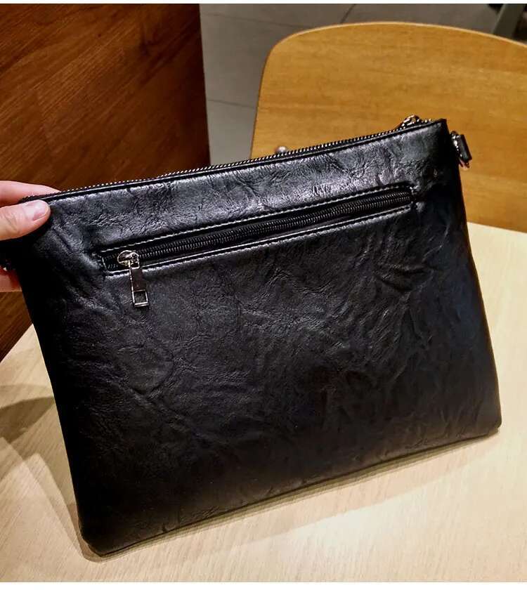 Day Clutches For Women Shoulder PU Leather Crossbody Ladies Envelope Evening Party Bags Clutch Purse Black Bolsa