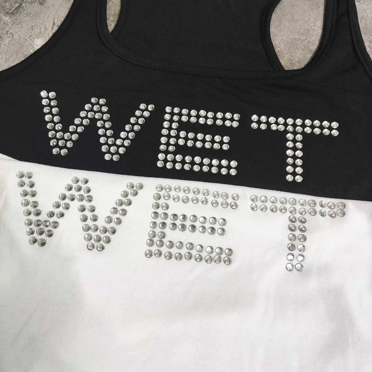 Yao888 With WET Stick Rhinestone Luxury Brand High Quality Men Women Tops Vest For Men Simple Summer Streetwear HipHop Tank TopXJ250319