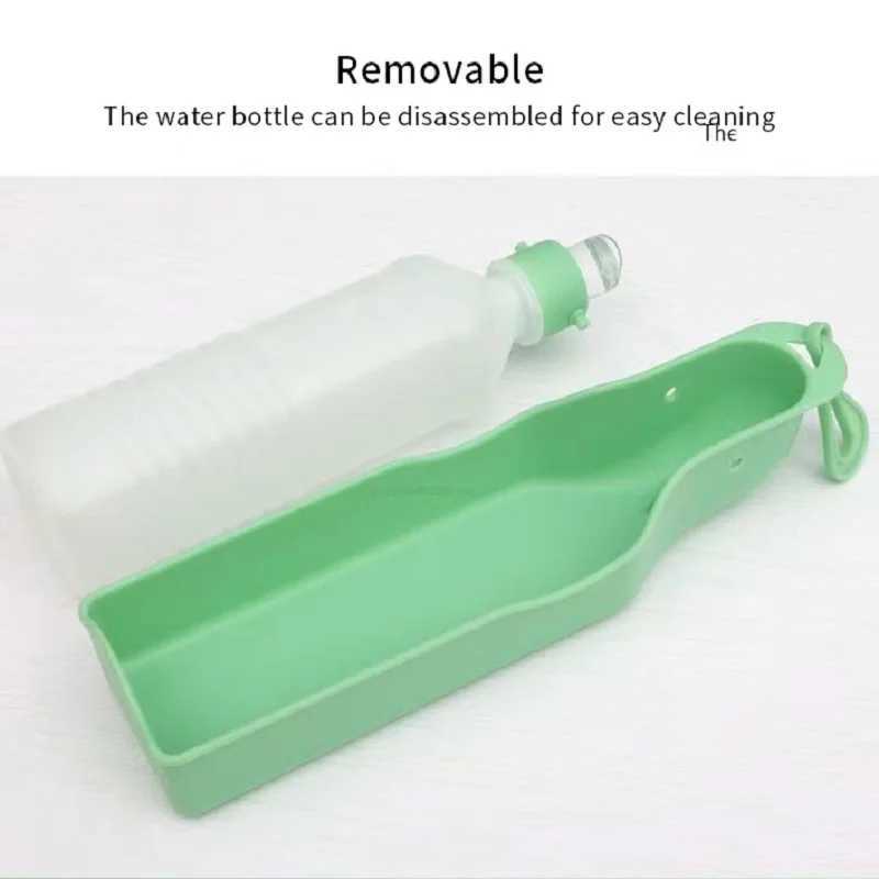 250ML/500mL dog outdoor kettle water dispenser portable cup water dispenser pet water dispenser Y250319