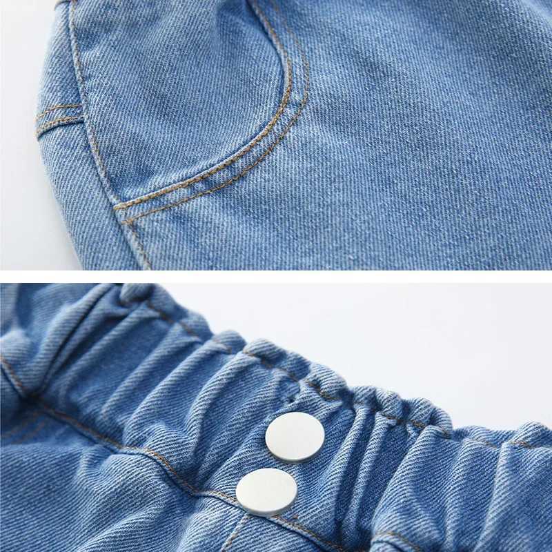 Children children girls clothing jeans Trousers toddlers baby denim clothing pants childrens underwear 4 5 6 7 8 9 10 11 12 13 years oldT2502320