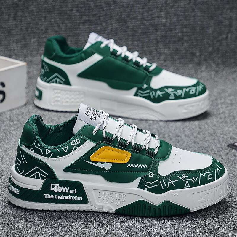 2025 New Summer Men's Leisure Sports Outdoor Tennis Training Black and White Thick Bottom Designer Fashion Board Shoes