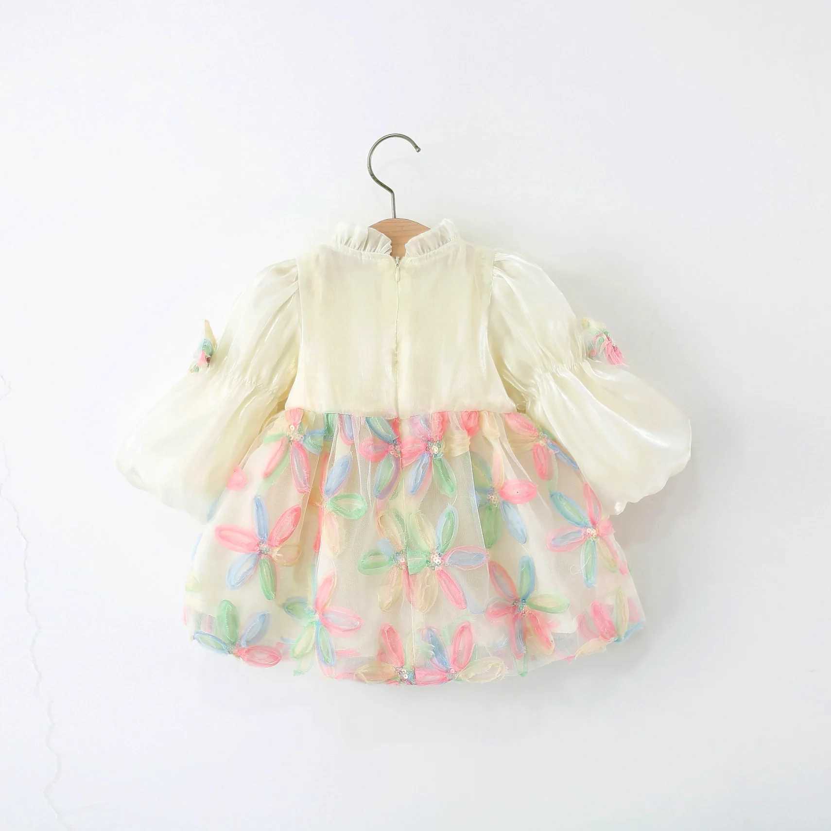 Baby Girl Dress Summer Newborn Baby Clothes Toddler Girl Floral Bow Princess Dresses for Girls Clothing 1st Birthday DressT250320