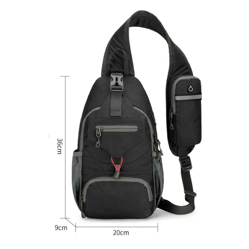 Anti-Theft Waterproof Shoulder Backpack Sg Chest Crossbody Cover Pack Rucksack Bicycle Sport Carry On Weekender Bag