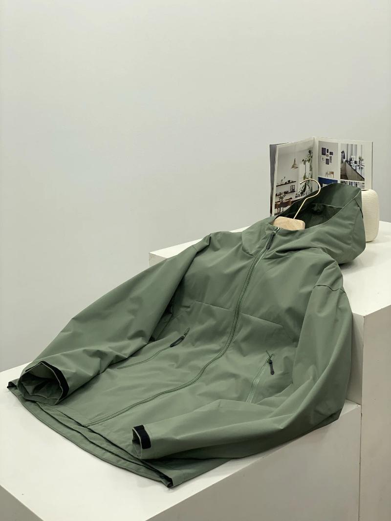 Hiking Jackets Men Autumn Spring Hooded Outdoor Climbing Camping Coat - Mens Waterproof Windproof Jacket