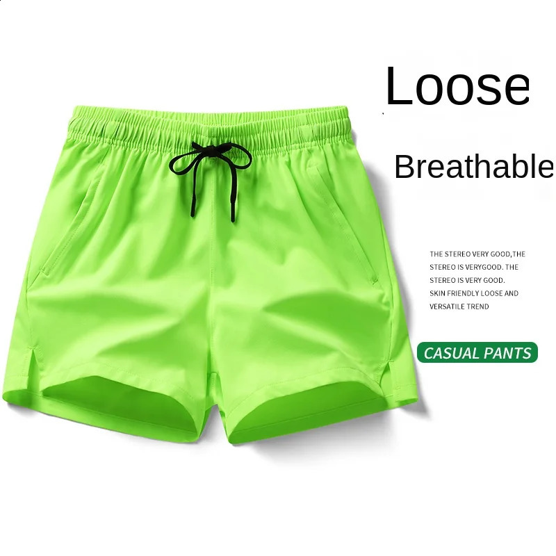 selling sports shorts running pants three piece mens and womens zippered pockets couple in the summer of 250312