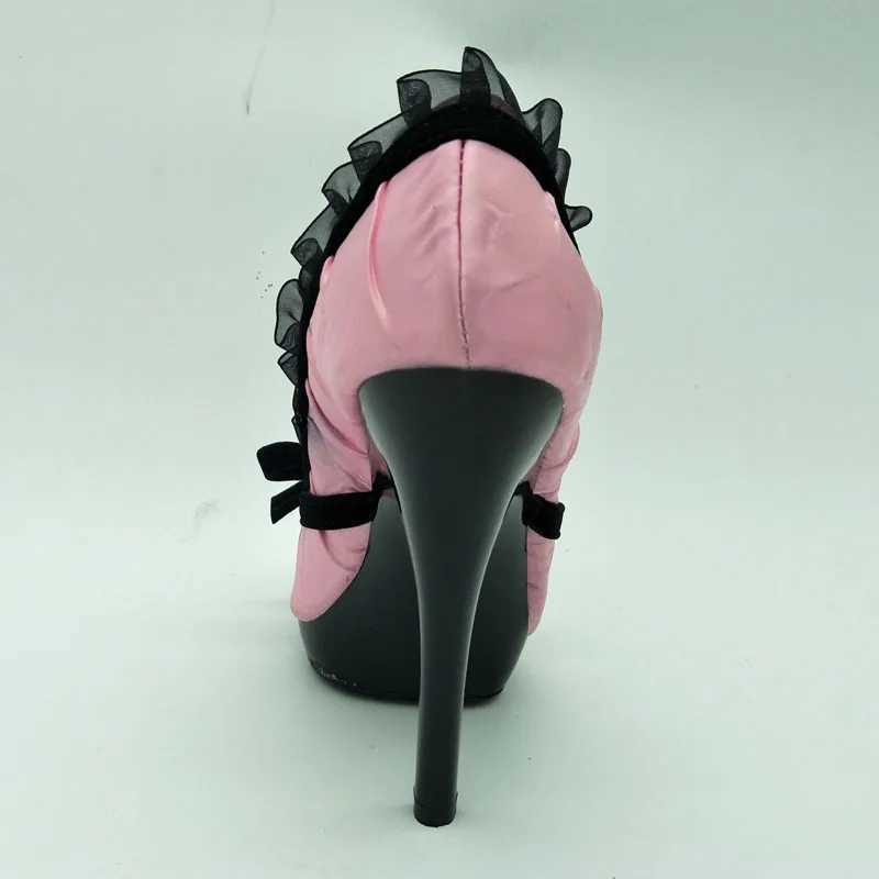 LAIJIANJINXIA New 13CM/5inches PU Upper Fashion Sexy Exotic High Heel Platform Party Women Pumps Pole Dance Shoes D127C250319