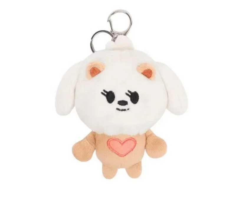 Kpop Dolls Cute Soobin Beomgyu PPULBATU Same Plush Keyrings Tutu Bar Two-Bar Doll Keychain Rings Plush Bag PendantXJ250319