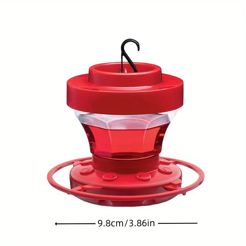 Bird feeder with 8 hanging feeding ports detachable hummingbird suitable for outdoor garden and courtyard bird feeders 250320