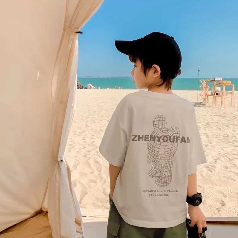 Short sleeved T-shirt childrens T-shirt baby summer clothing baby T-shirt boys clothing boys topT250320