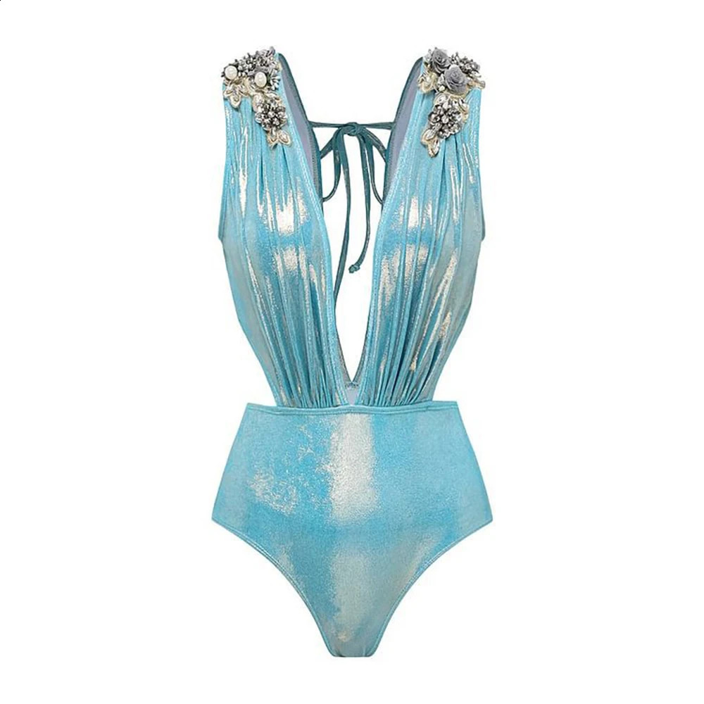 2024 Swimsuit High-End 2/3Pcs Floral Print Ruffle Slimming Holiday Sexy Spring Swimsuit for Women 250317