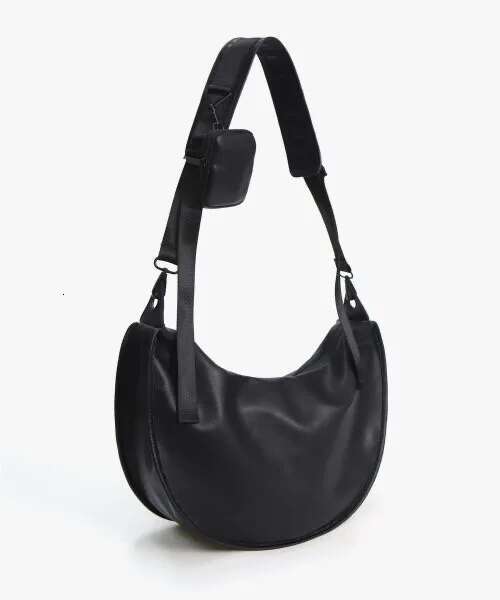 Vintage Crossbody Bags For Men Trend Brand Trending Soft PU Leather Women Shoulder Bags Ladies Handbags And Purses Black Bolsas