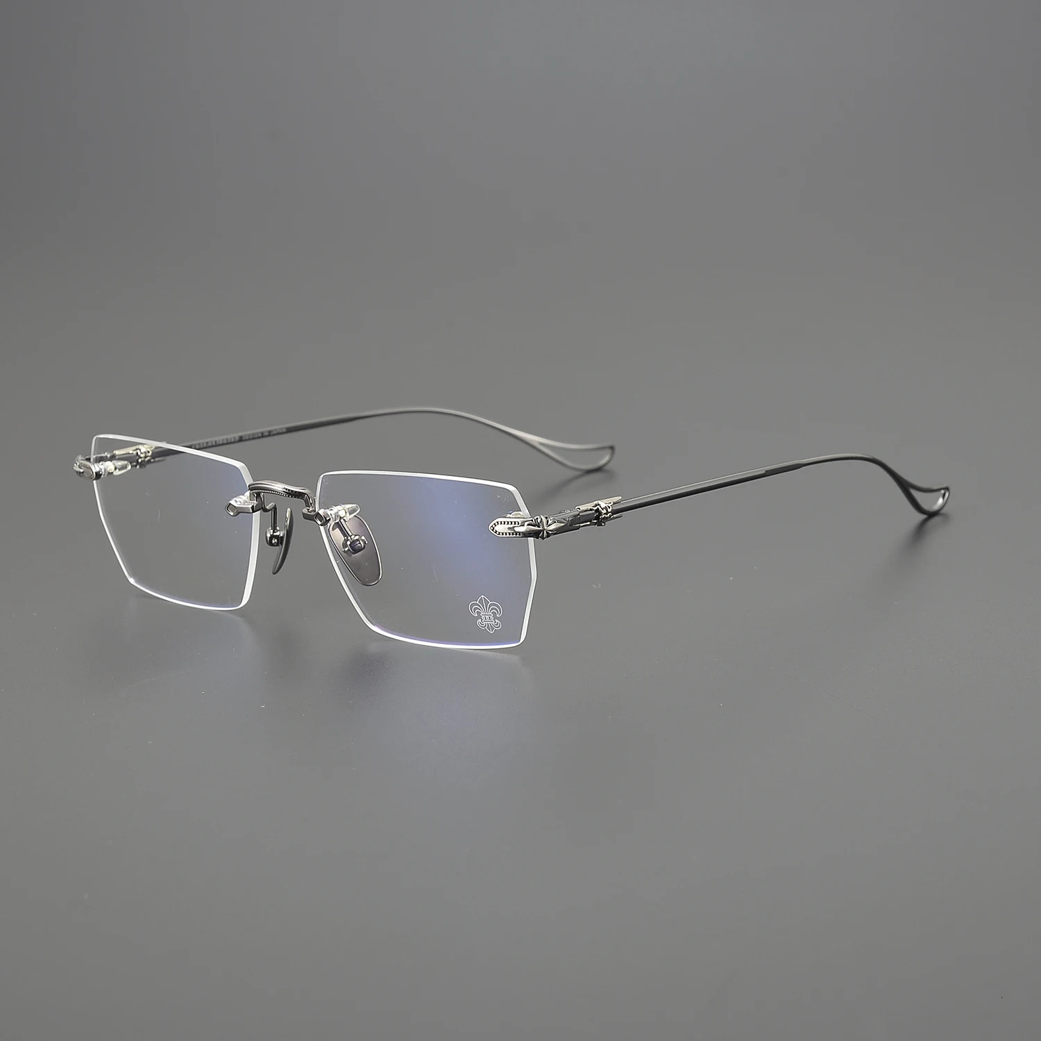 Prescription Glasses Mens Borderless Womens Glasses Frame er Fashion Myopia Reading Glasses 250228