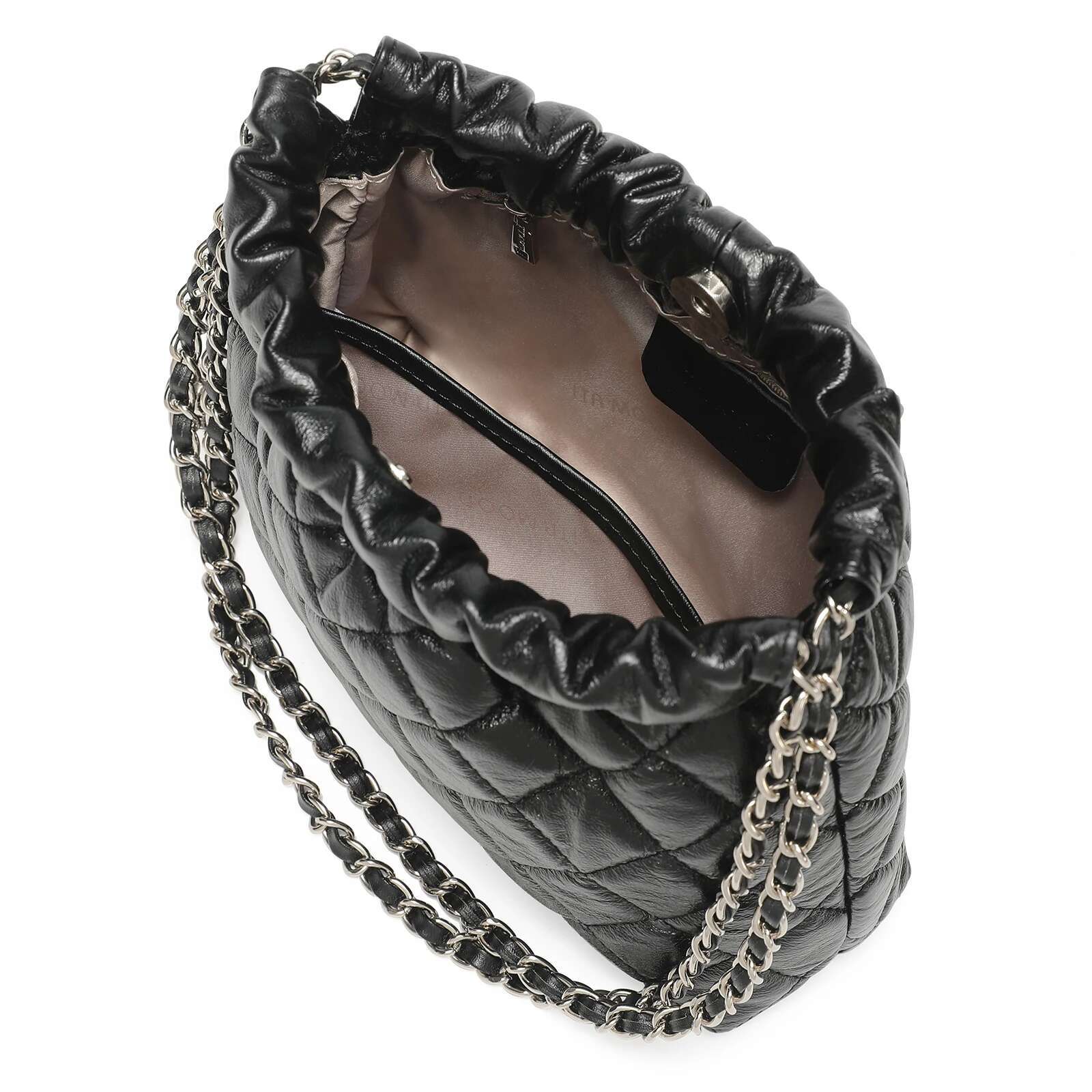 ITAMOOD Genuine Leather Hobo For Women One Shoulder Crossbody Chain Bag With Designer Fashion Valentine's Day Gift