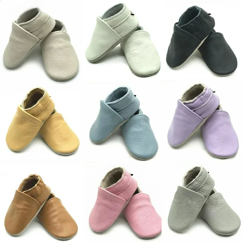 Genuine Leather Baby shoes summer infant toddler baby shoes moccasins shoes First Walker Soft Sole Crib Baby Boy Shoe s 250319