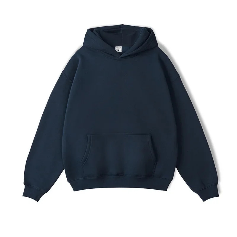 2024 Tracksuit Solid Color Hooded Sport Men Spring Warm Hoodies Casual Long Sleeve Sweatshirts streetwear hoodie 250320