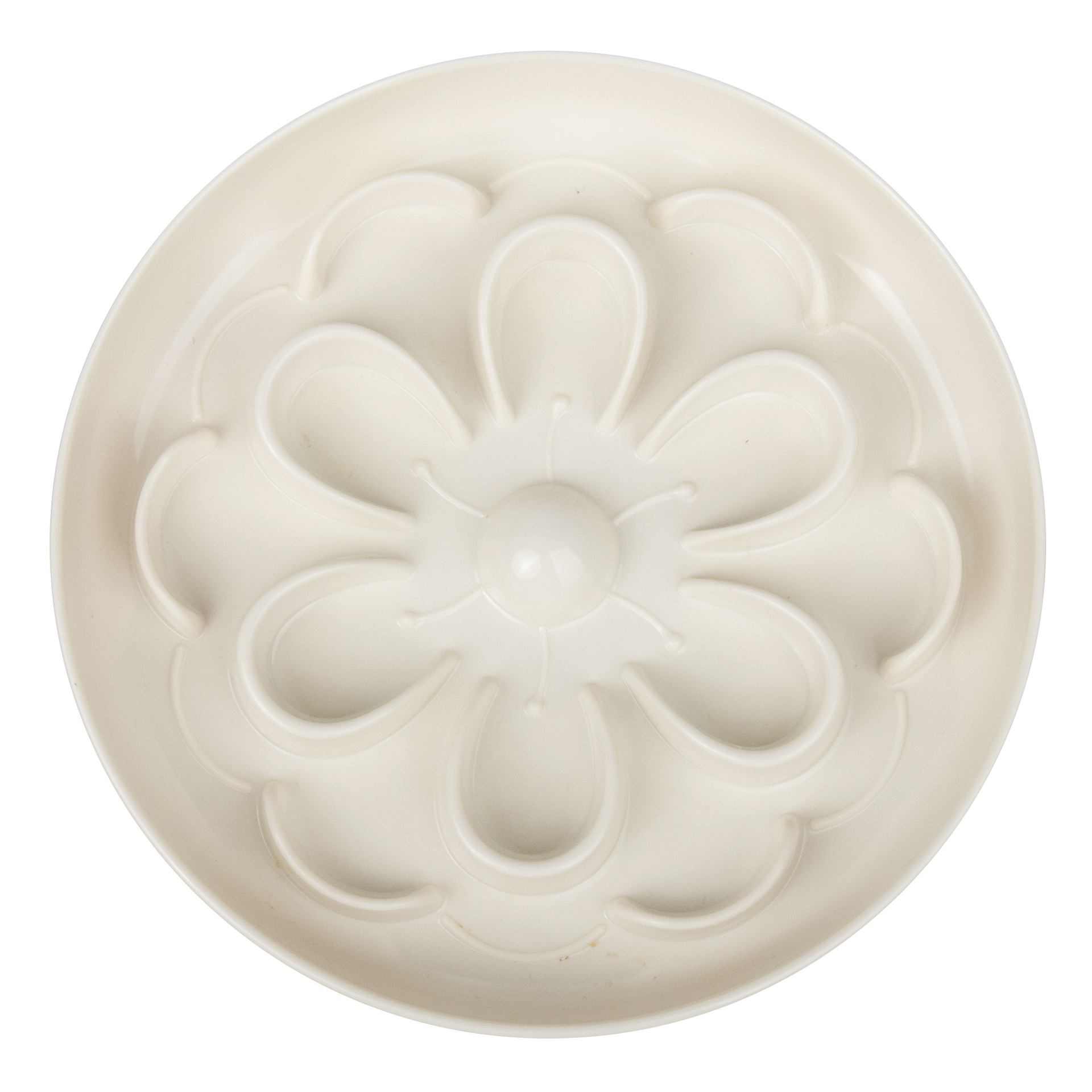 Slow Feeder Pet Bowl Flower Style Cat Dog Food Bowl With Anti Slip Bottom Round Anti-choking Cat Eating Dish Home Pet Supplies