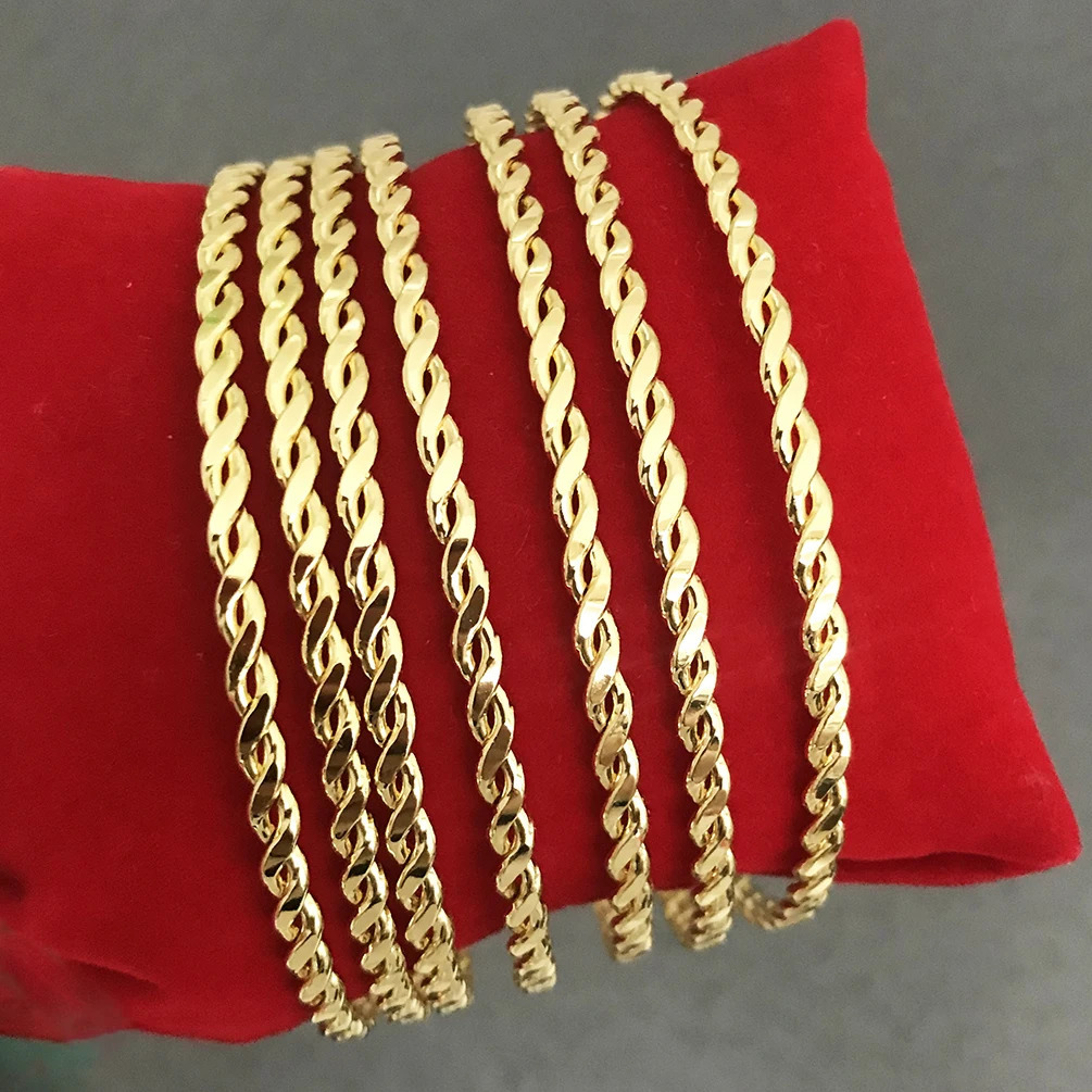 Fashion Metal Bracelet for Women With Multiple Combinations of Wrist Jewelry Bangles for Women 7Pcs/Set 250320
