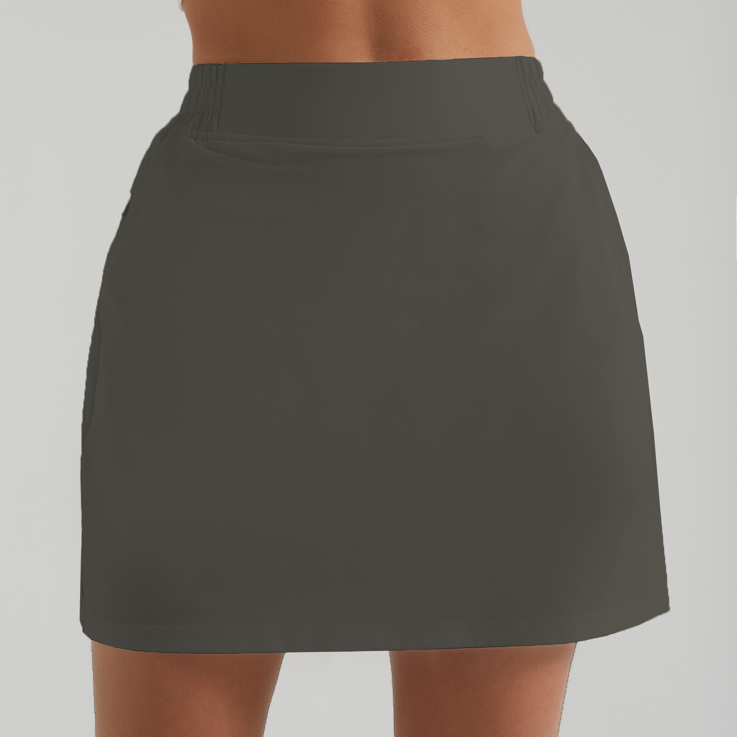 Uu-L4421 Women Tennis Female Fake Two-Piece Anti-Exposure Toog Yoga Outdoor Sports Quick-Drying Fiess Skirt