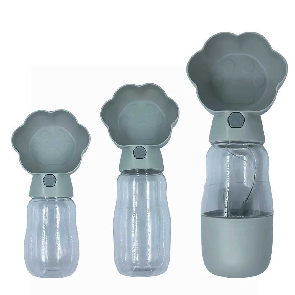 Dog water bottles for small medium and large dogs cats outdoor activities hiking leak proof puppies drinking bowls bulldogs and pet supplies Y250319