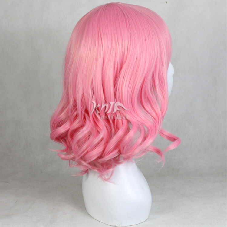 Anime Cosplay Wig Oriental Project Xi Temple Youzi Pink Sweet