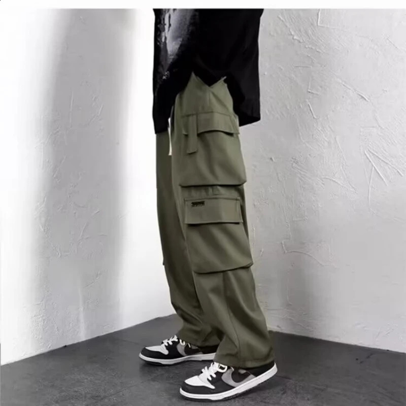 Sports pants for men autumn freight Youngla fitness center largesized sports clothes Trousers loose fit 250319