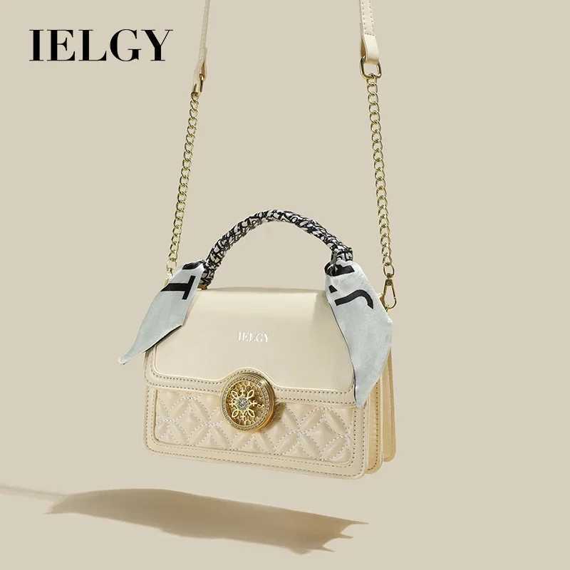 IELGY New Popular Bags High-end And Unique Design Small Square Bag Fashionable Shoulder Crossbody Handbag For Women Y250319