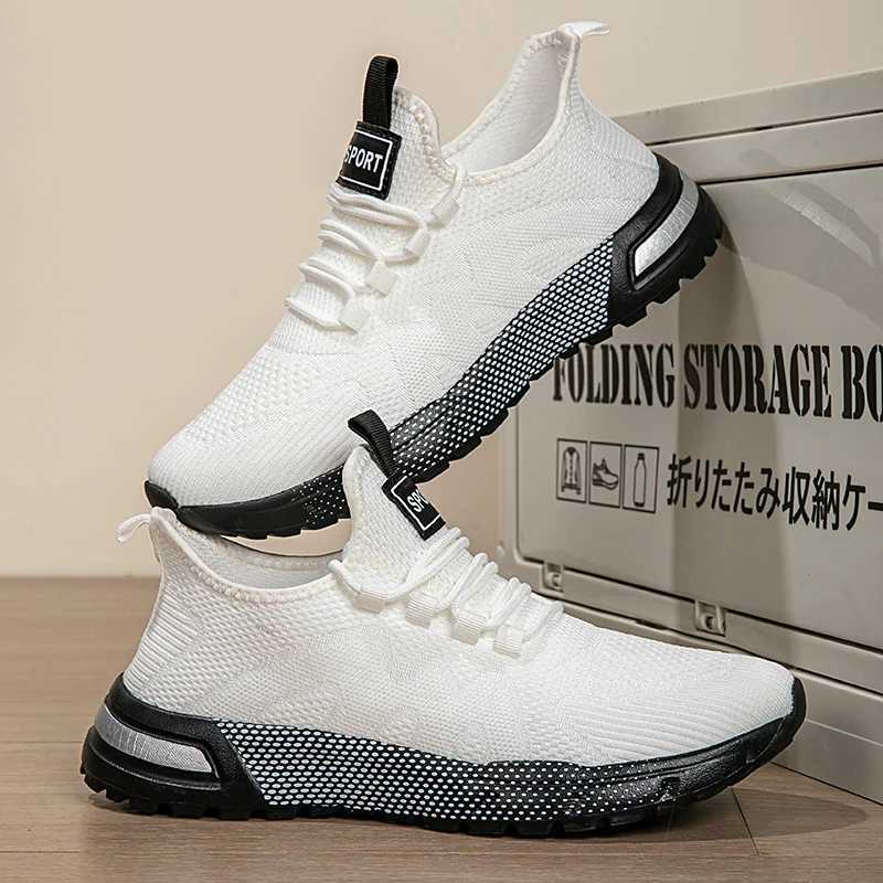 Army Green Marathon Mens Running Shoes Breathable Mesh Mens Running Outdoor Road Running Shoes Large Size 45 46W250320
