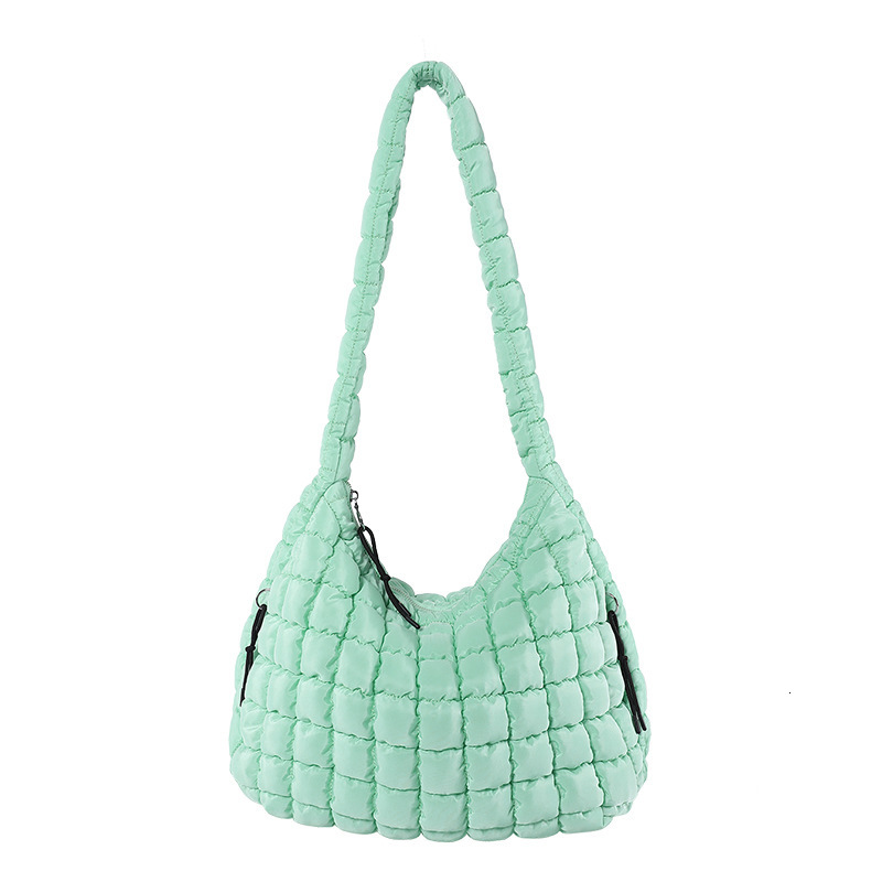 Leisure Large Capacity Soft Niche Bubble 2024 New Fashionable And Versatile Internet Celebrity Single Shoulder Crossbody Tote Bag