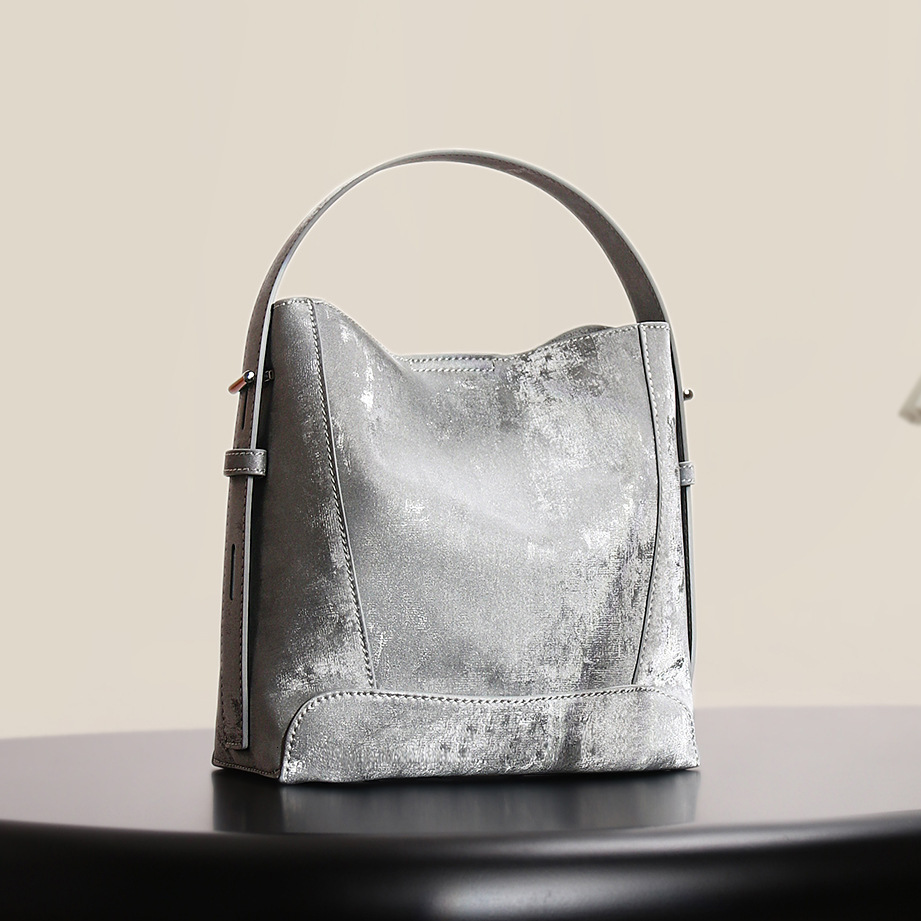 Bag For Women Large Capacity High End Leather Bag Commuting Niche Single Shoulder Crossbody Summer Women S Bucket Bag Shoulder Bags