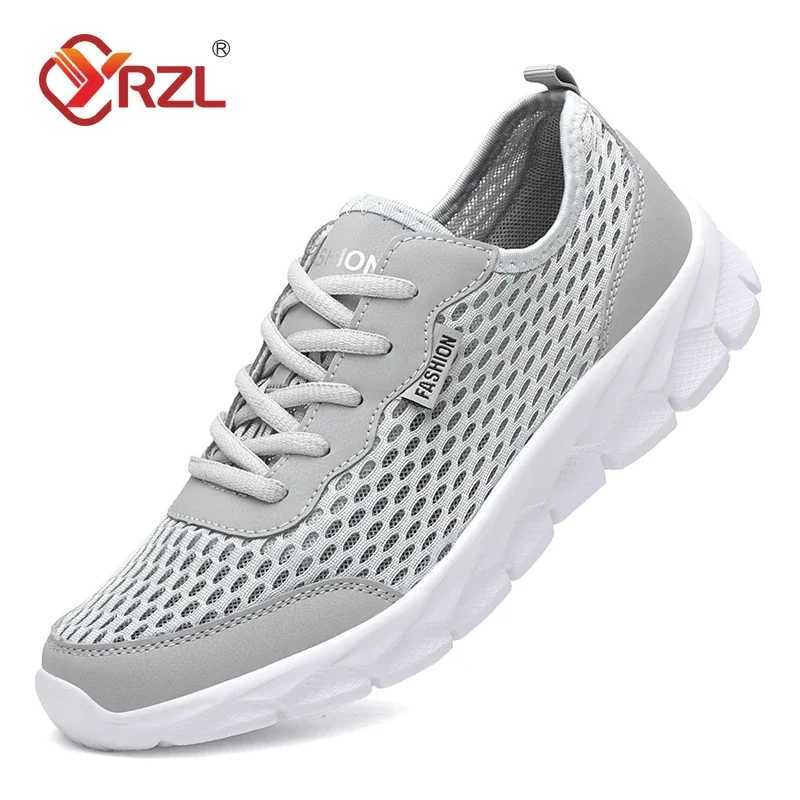 YRZL Mens Tennis Lightweight Breathable Mesh Athletic Shoes Outdoor Jogging Running Walking High Quality Sport Sneakers for MenW250320