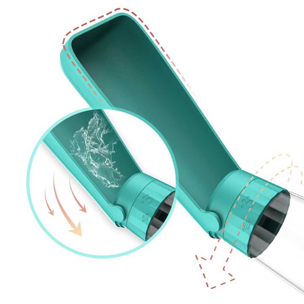Portable Dog Water Bottle Dispenser For Small Large Dogs Foldable Puppy Outdoor Hiking Drinking Bowl French Bulldog Pet Supplies Y250319