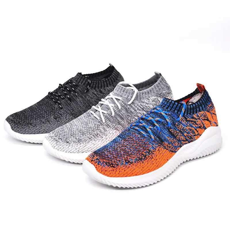 Mens sports shoes 2022 new mesh breathable lightweight comfortable outdoor walking shoes mens running sports shoes mensW250320