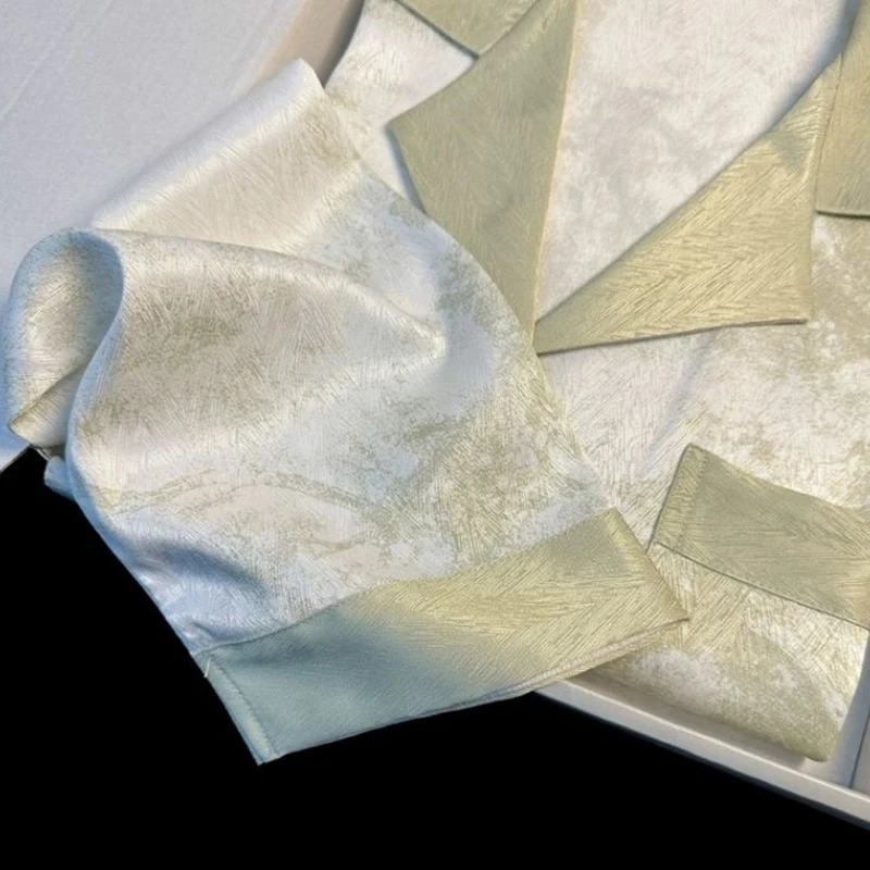 Ice Silk Women Pajama Lapel Button Cardigan Outfits for Women 2 Piece Set Fashion Printing Set Clothes for Women 250320