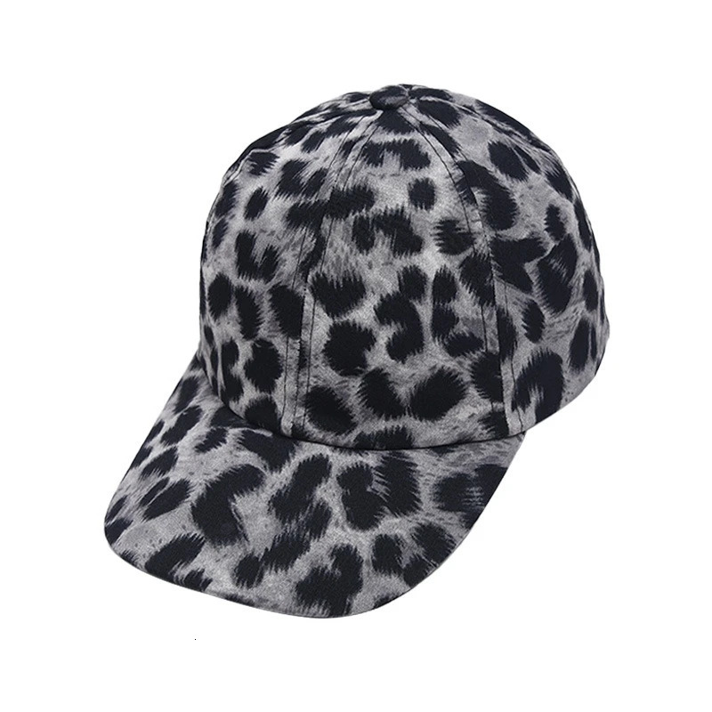 Leopard Zebra Pattern Adjustable Sun Protection Dad Hat Spring Autumn Personality Women Baseball Cap Peaked Cap 250320