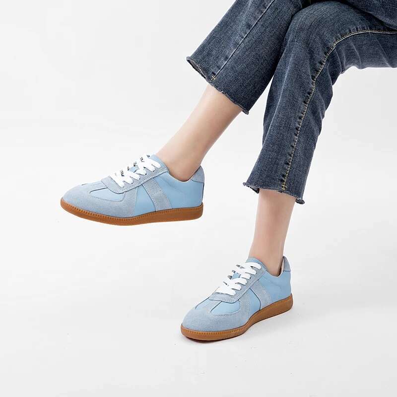With Box Designer sneakers 2025 new Aiyuqi Women's Genuine Leather Sports Shoes