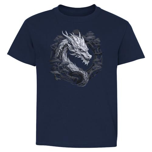 T shirt for Mens Gray Wood Dragon Graphic for Men Short Sleeve tees Shirts Tshirt Graphic Tee Casual Tops Clothes Short sleeve