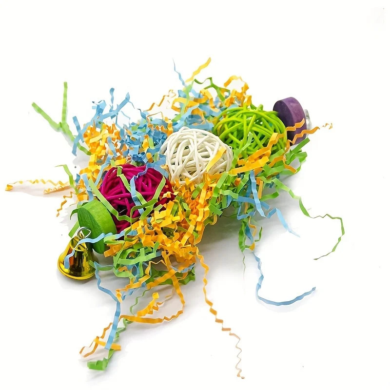 3 Parrot Foraging Toy Pack Participate in Interactive Game Experience Challenge Natural Behavior Bird Toys 250320