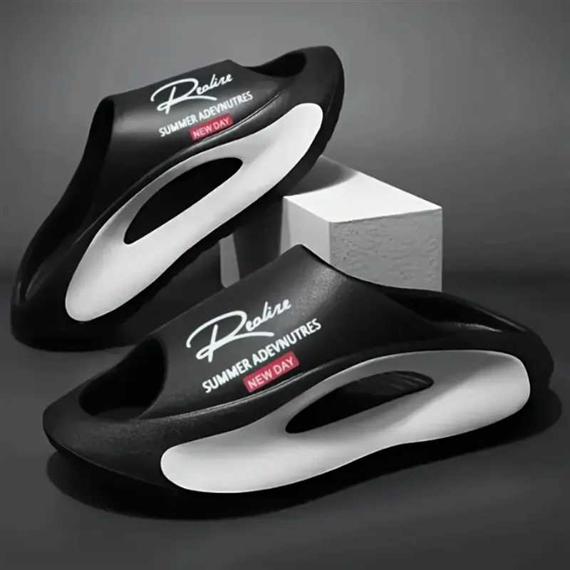 Summer Mens Sled Wenzhi Sled Cato Sandals Mens Soft Beach Casual Shoes Luxury EVA Sled Mens Flip Cover Y250320