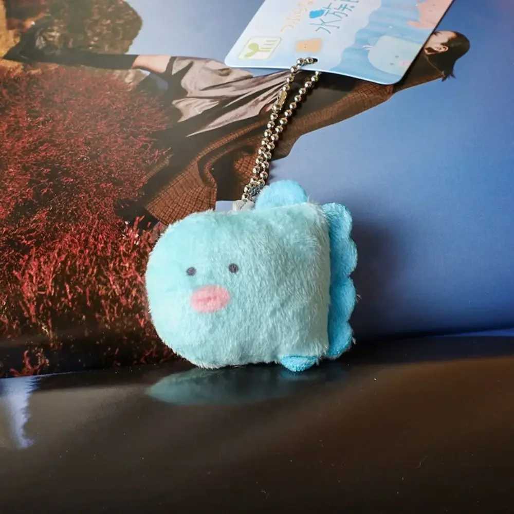 Shark Penguin Aquarium Plush Keychain Fish Pendant Soft Japanese Style Cartoon Plush Filling Pendant Global Plush KeychainXJ250319