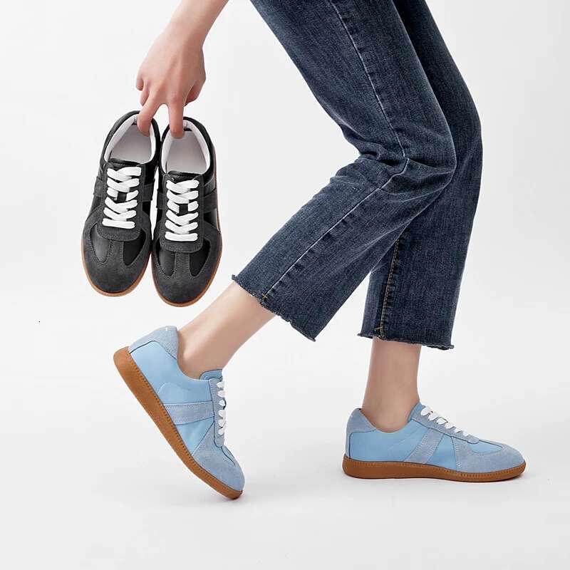 With Box Designer sneakers 2025 new Aiyuqi Women's Genuine Leather Sports Shoes