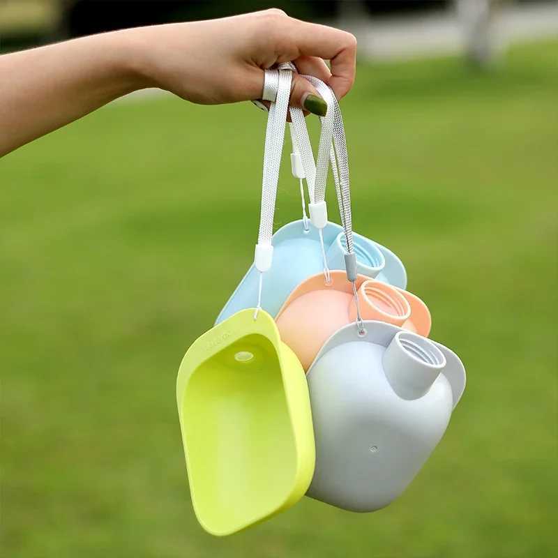Dog Travel Water Bottle Portable Pet Drinking Feeder for Puppy Cat Outdoor Water Container Storage Pet Supplies Dog Bowls Y250319